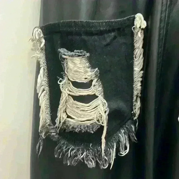 Vegan Leather Dress Zara - Picture 2 of 4